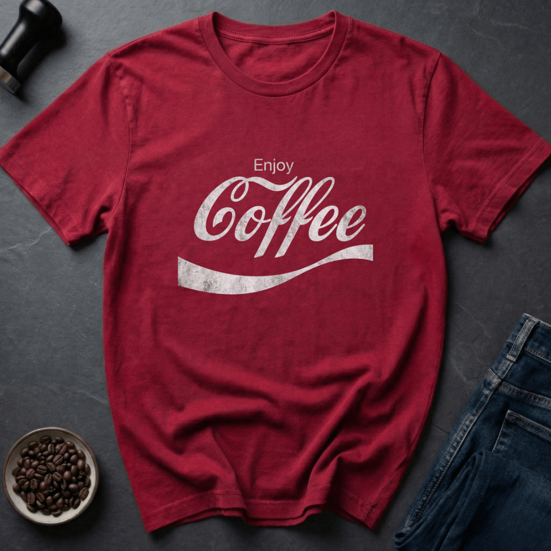Coffee graphic Vintage Buzz T-Shirt in by Caffeine Dept
