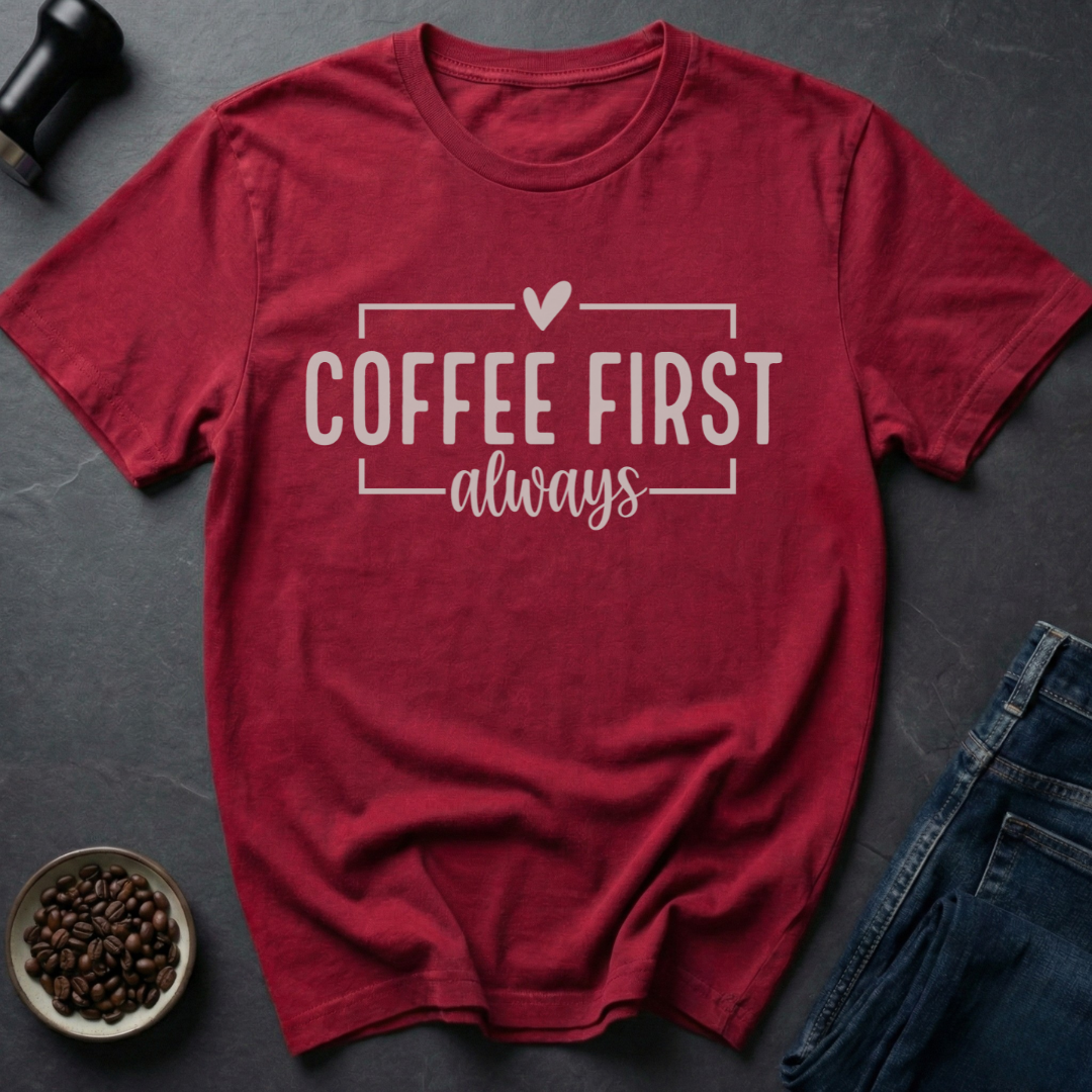 Coffee First T-Shirt