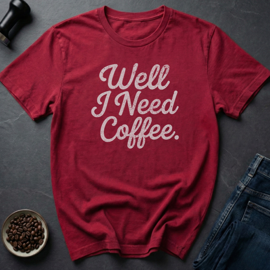 Need Coffee T-Shirt