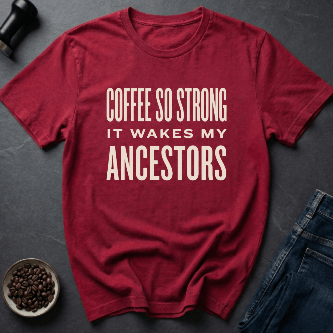 Coffee graphic Heritage Coffee T-Shirt in by Caffeine Dept
