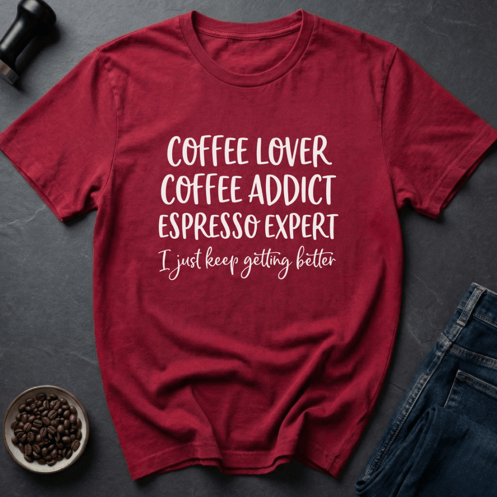 Coffee graphic Bean Boss T-Shirt in by Caffeine Dept