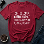 Coffee graphic Bean Boss T-Shirt in by Caffeine Dept