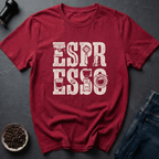 Coffee graphic Espresso Life T-Shirt in by Caffeine Dept