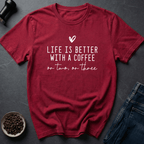 Coffee graphic More Coffee T-Shirt in by Caffeine Dept