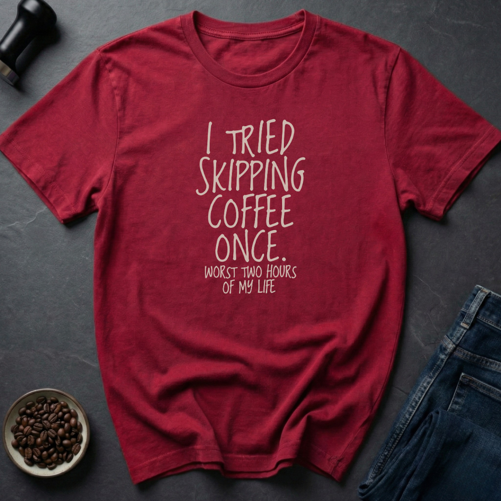 Skipping Coffee T-shirt