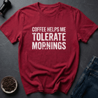 Coffee graphic Caffeine Therapy T-Shirt in by Caffeine Dept