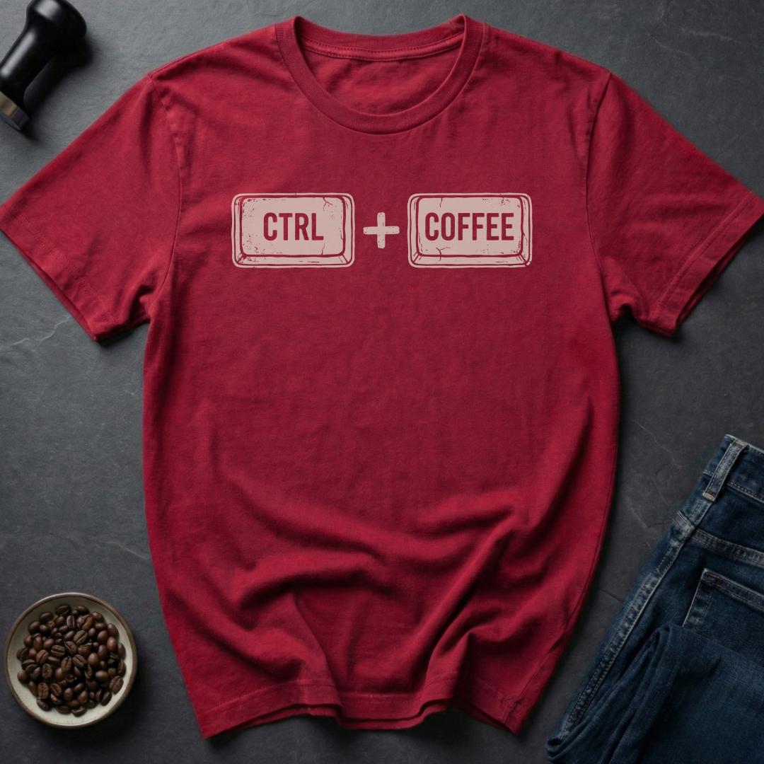 Press Coffee T-Shirt