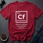 Coffee graphic Caffeine Mind T-Shirt in by Caffeine Dept