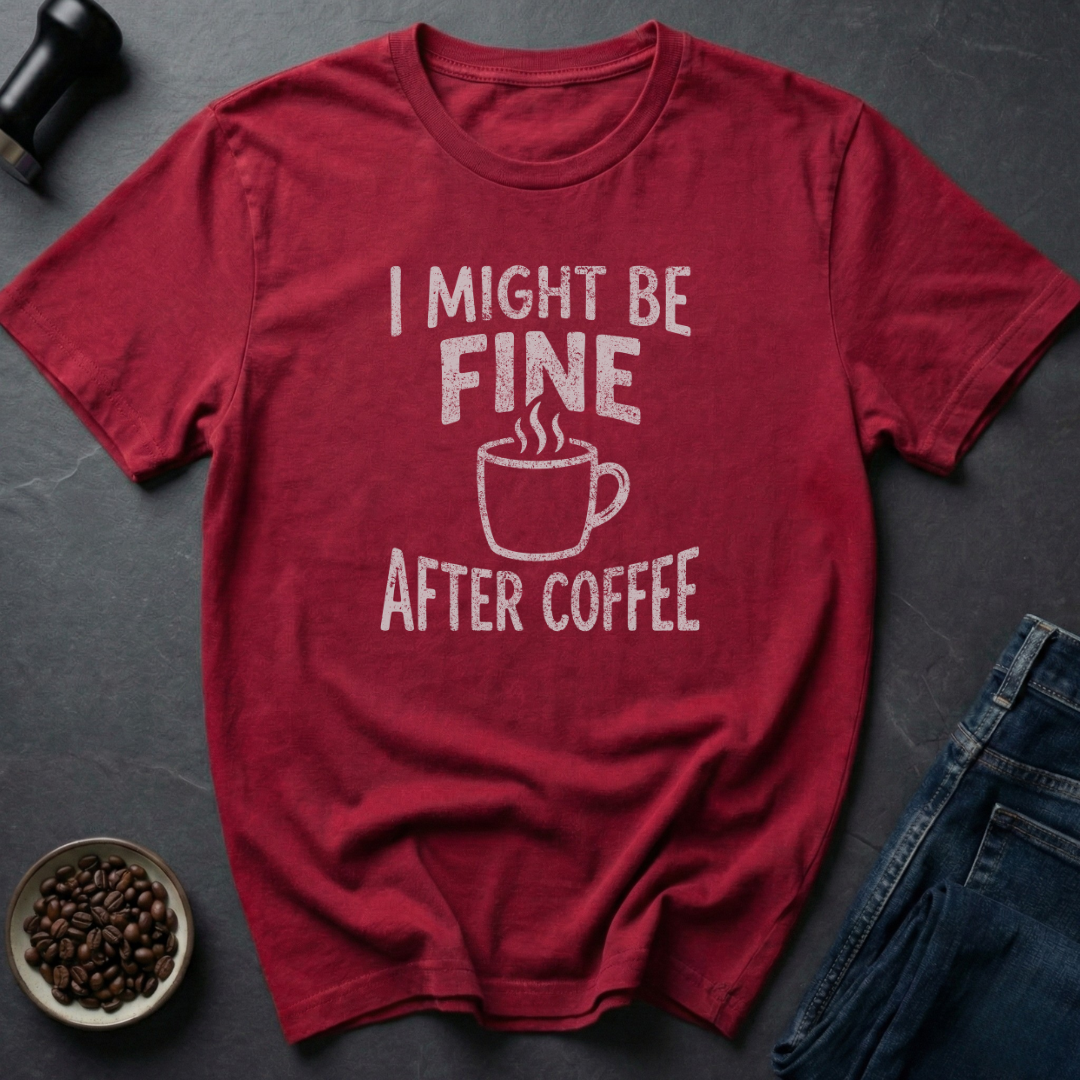 Fine After Coffee T-Shirt