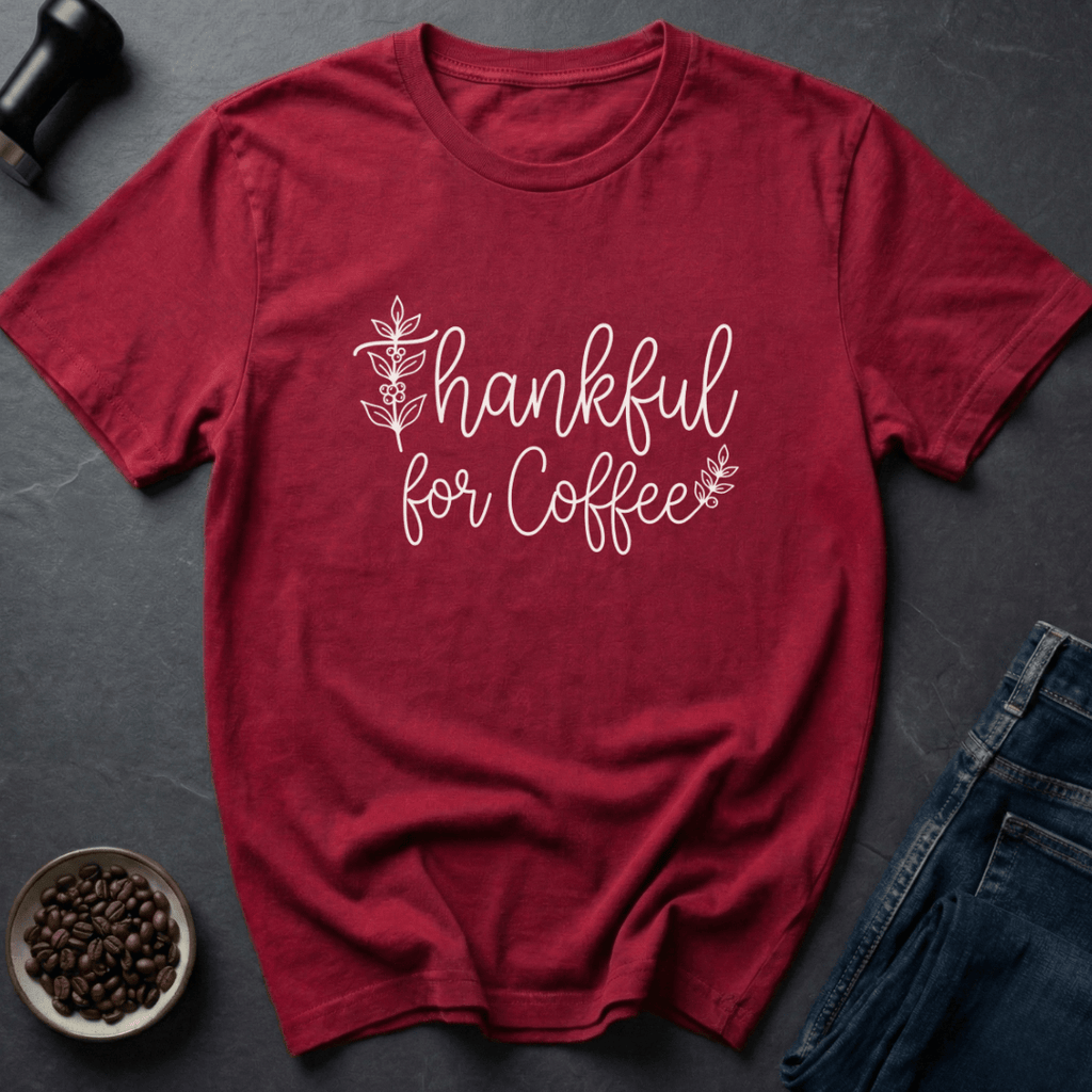 Coffee graphic Blessed Brew T-Shirt in by Caffeine Dept