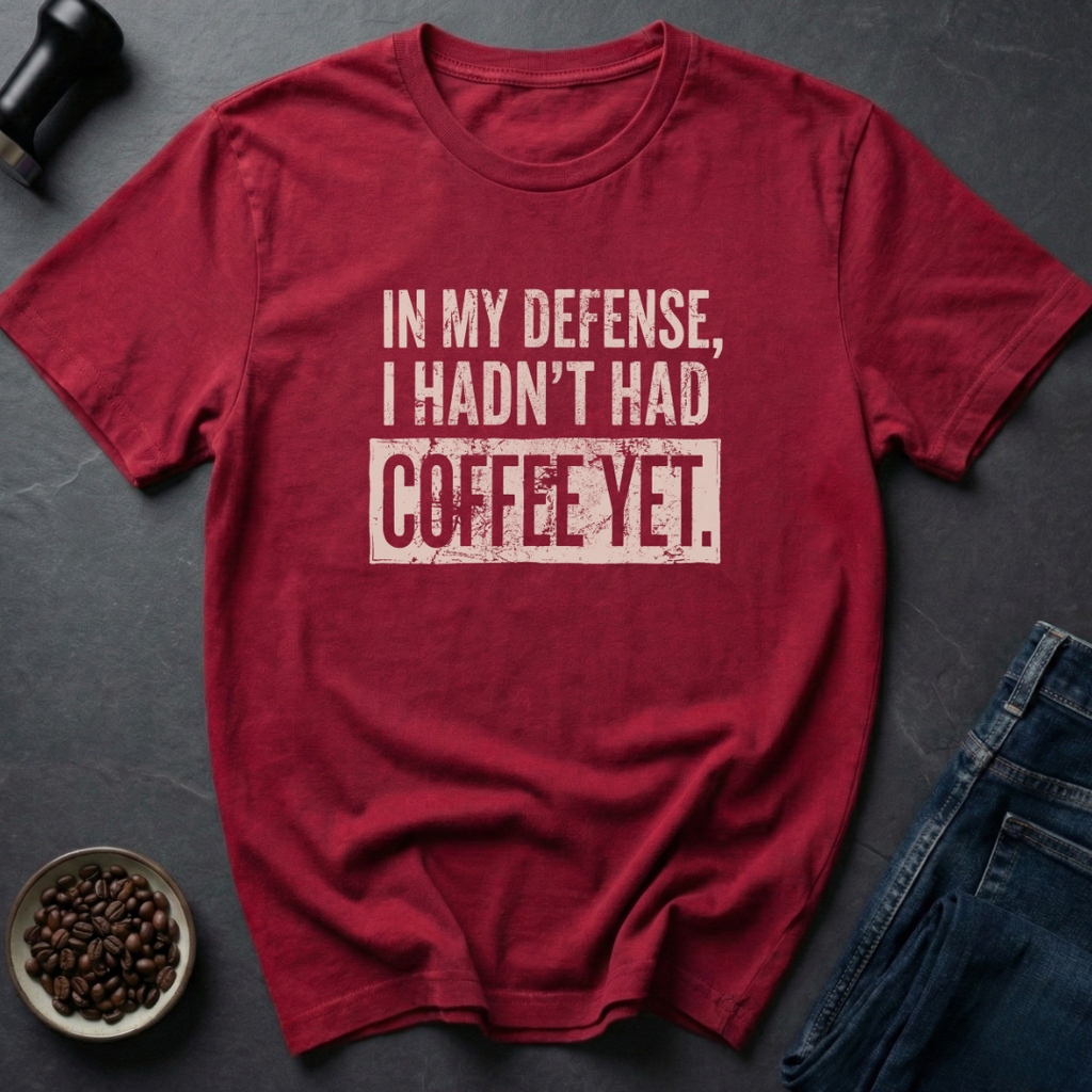 No Coffee Yet T-Shirt