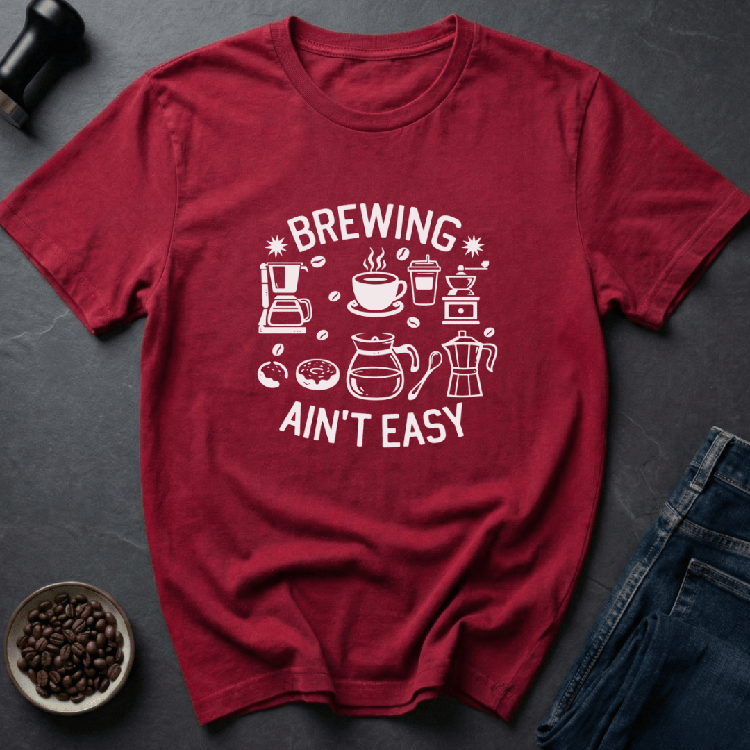 Coffee graphic Coffee Hustle T-Shirt in by Caffeine Dept