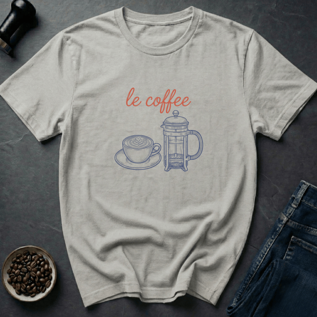 Coffee graphic Café Mood T-Shirt in by Caffeine Dept