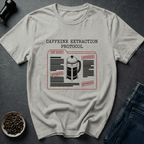 Coffee graphic Brew Protocol T-Shirt in by Caffeine Dept