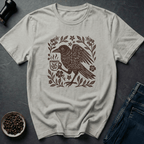 Coffee graphic Rustic Roast T-Shirt in by Caffeine Dept
