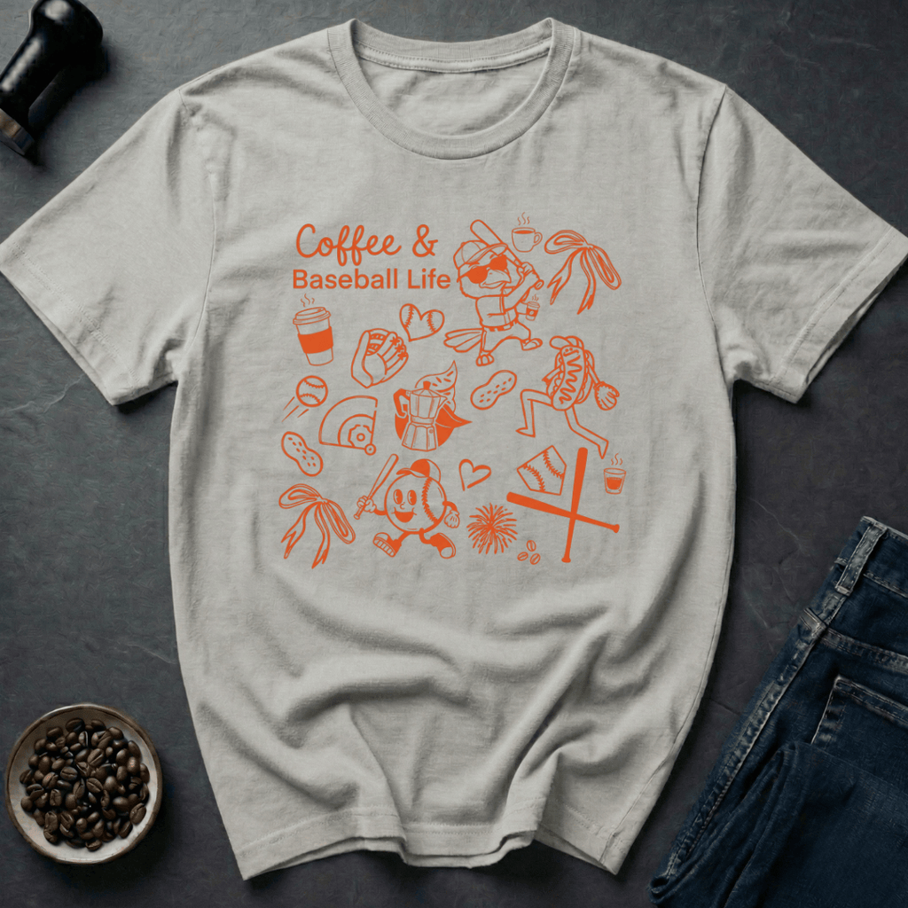 Coffee graphic Coffee League T-Shirt in by Caffeine Dept