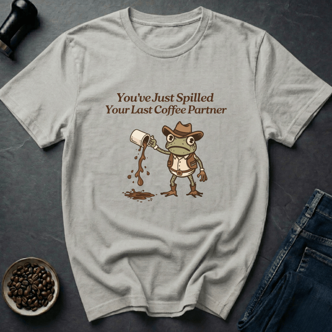 Coffee graphic Coffee Cowboy T-Shirt in by Caffeine Dept