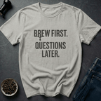 Coffee graphic Coffee Rules T-Shirt in by Caffeine Dept
