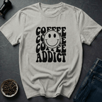 Coffee graphic Coffee Addict T-Shirt in by Caffeine Dept