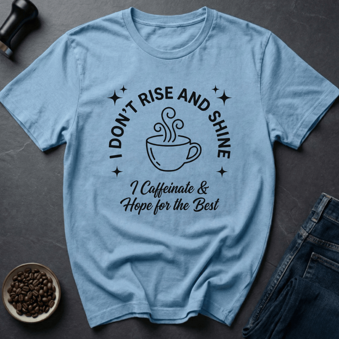 Coffee graphic Daily Coffee T-Shirt in by Caffeine Dept