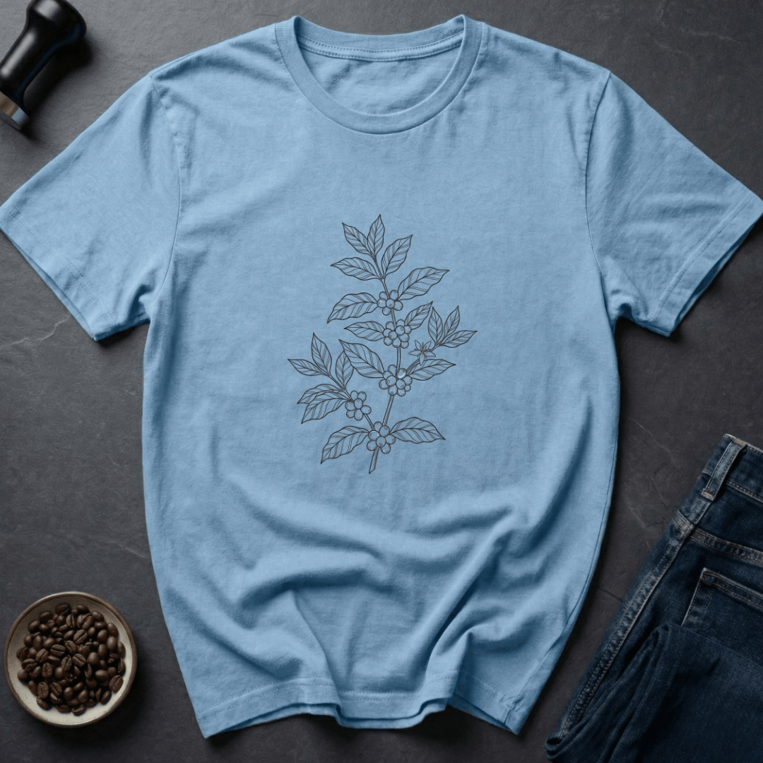 Coffee graphic Bean Life T-Shirt in by Caffeine Dept