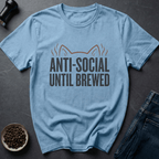 Coffee graphic Brew First T-Shirt in by Caffeine Dept
