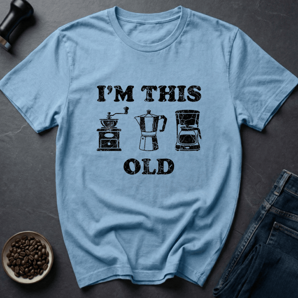 Coffee graphic Vintage Brewer T-Shirt in by Caffeine Dept