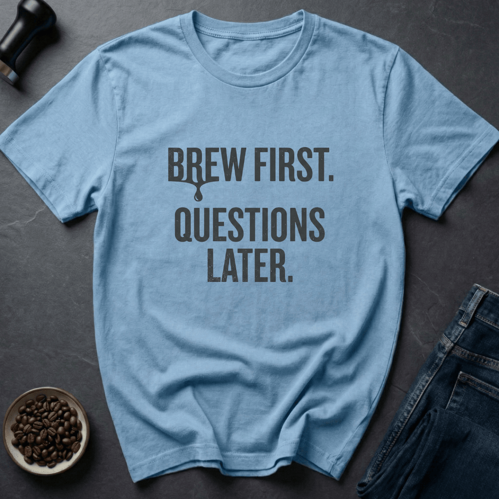 Coffee graphic Coffee Rules T-Shirt in by Caffeine Dept