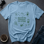 Coffee graphic Coffee Listener T-Shirt in by Caffeine Dept