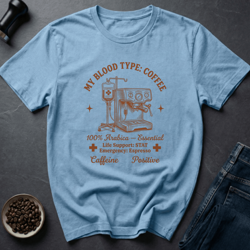 Coffee graphic Coffee IV T-Shirt in by Caffeine Dept