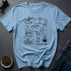 Coffee graphic Coffee Vibes T-Shirt in by Caffeine Dept
