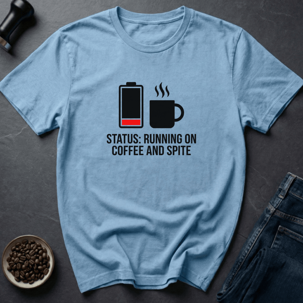 Coffee graphic Coffee And Spite T-Shirt in by Caffeine Dept