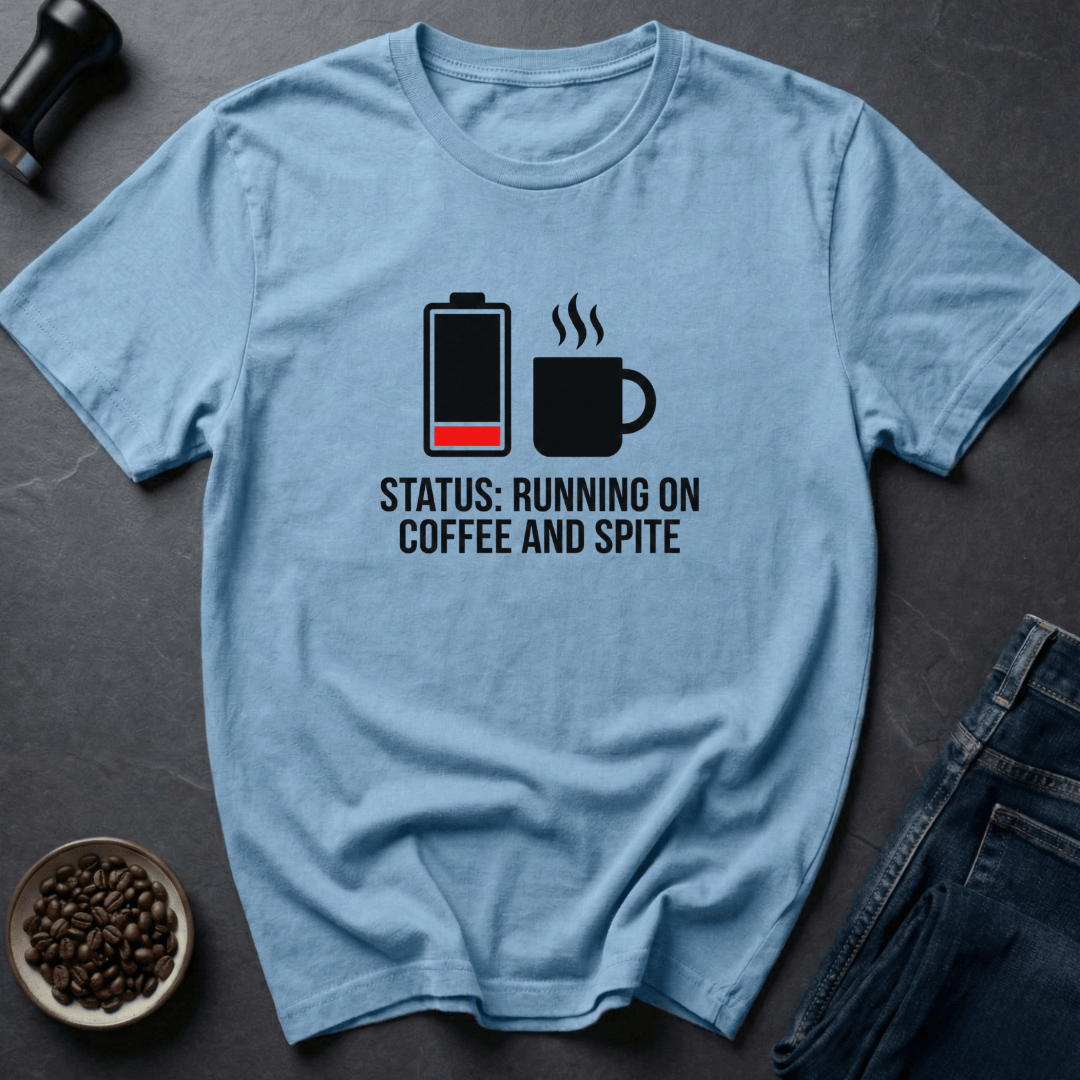 Coffee graphic Coffee And Spite T-Shirt in by Caffeine Dept