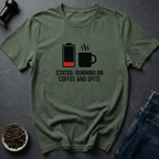 Coffee graphic Coffee And Spite T-Shirt in by Caffeine Dept
