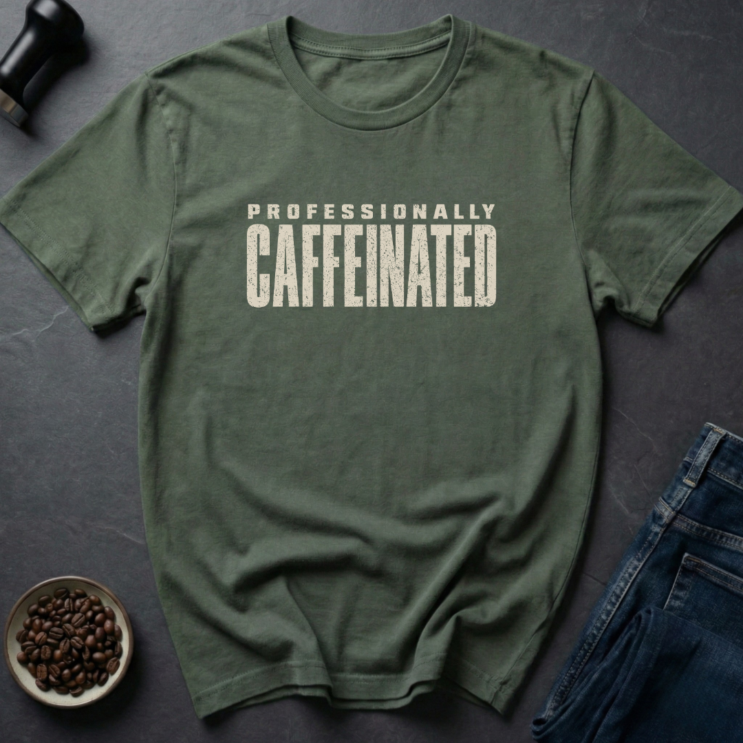 Professionally Caffeinated T-Shirt