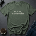 Coffee graphic Need Coffee T-Shirt in by Caffeine Dept