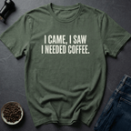 Coffee graphic Coffee Needed T-Shirt in by Caffeine Dept