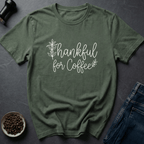 Coffee graphic Blessed Brew T-Shirt in by Caffeine Dept
