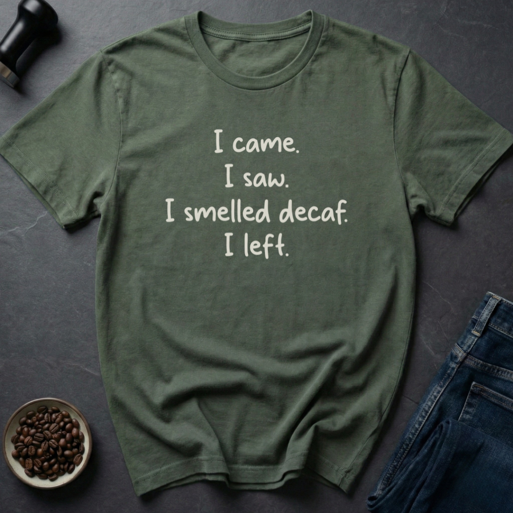 Smelled Decaf T-Shirt
