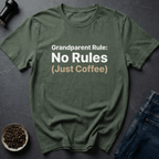Coffee graphic No Rules T-Shirt in by Caffeine Dept