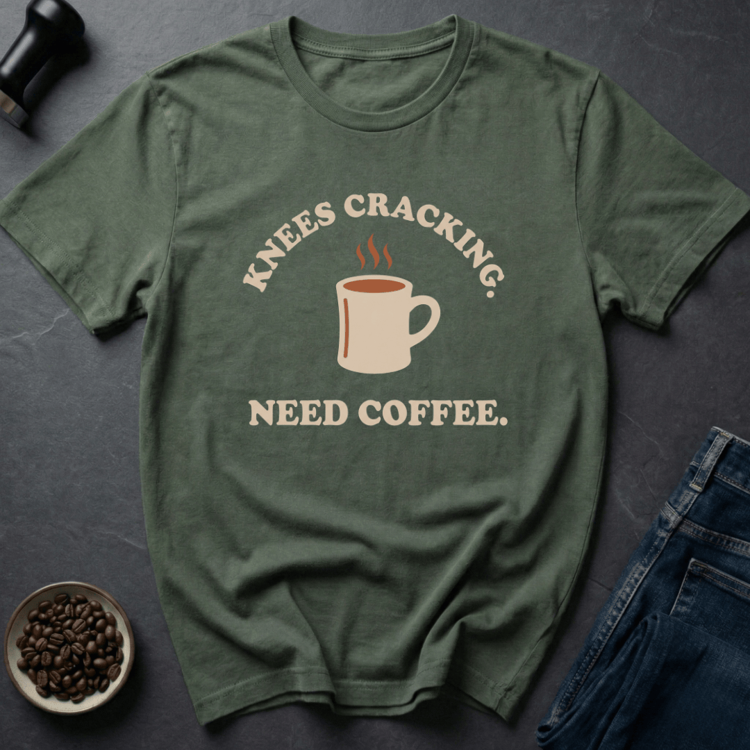 Coffee graphic Old Bones T-Shirt in by Caffeine Dept