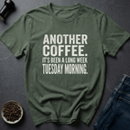 Coffee graphic Another Cup T-Shirt in by Caffeine Dept