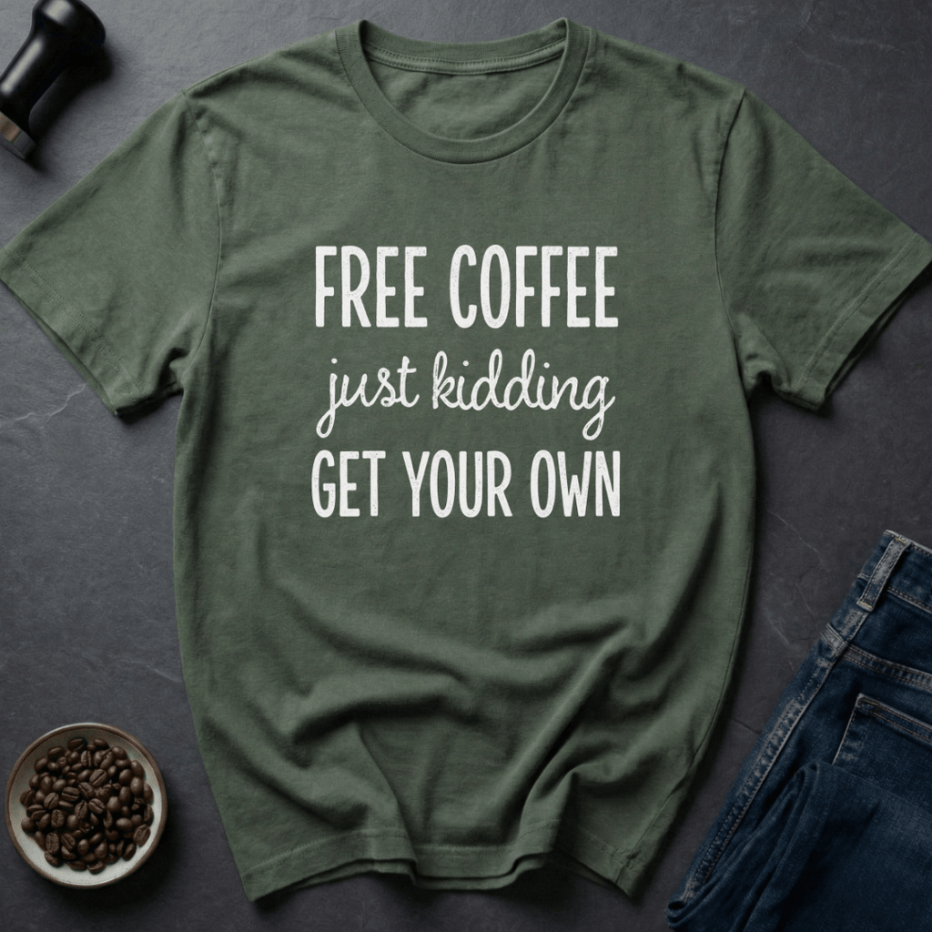 Coffee graphic Mug Hustler T-Shirt in by Caffeine Dept