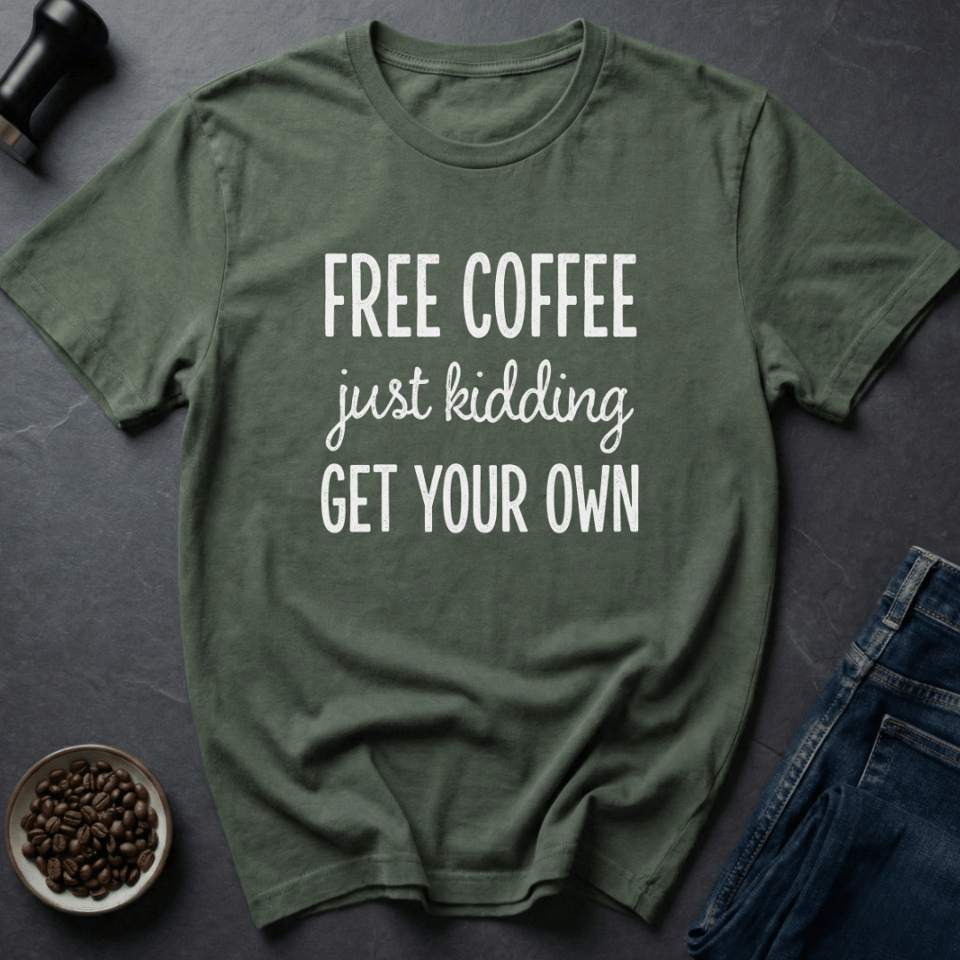 Coffee graphic Mug Hustler T-Shirt in by Caffeine Dept