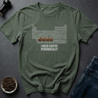 Coffee graphic Periodic Coffee T-Shirt in by Caffeine Dept