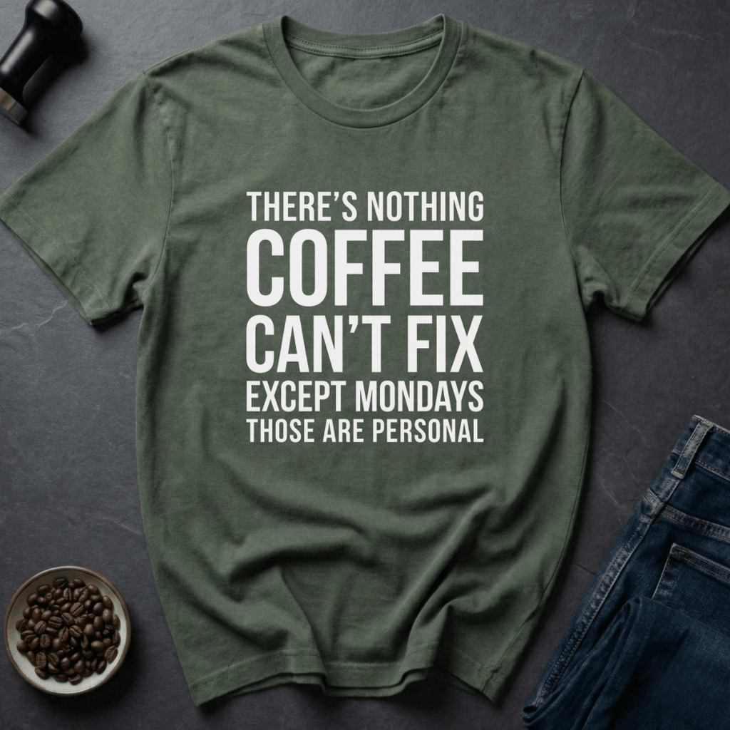 Coffee graphic Roast Problems T-Shirt in by Caffeine Dept