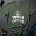 Coffee graphic Smart Fuel T-Shirt in by Caffeine Dept