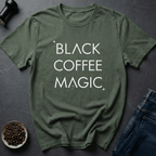 Coffee graphic Bean Wizard T-Shirt in by Caffeine Dept