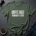 Coffee graphic Coffee Priority T-Shirt in by Caffeine Dept