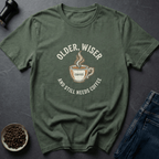 Coffee graphic Aged Brew T-Shirt in by Caffeine Dept